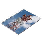 マイクロ波電気通信タワー ノートブック (左側)