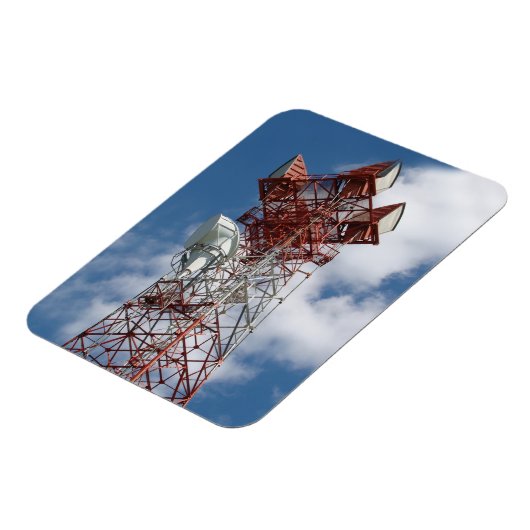 マイクロ波電気通信タワー マグネット (左側)