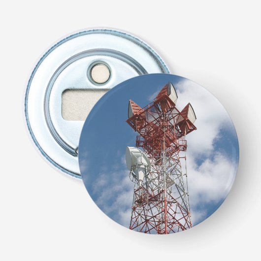マイクロ波電気通信タワー 栓抜き (正面)
