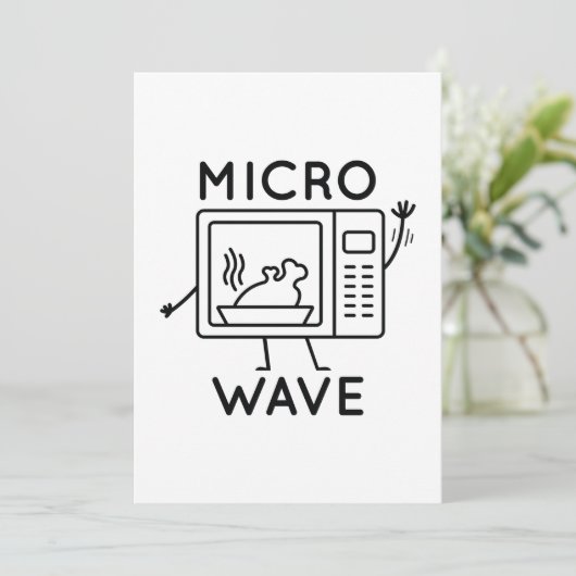 マイクロ波 サンキューカード (スタンド正面)