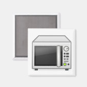 マイクロ波 マグネット (正面/裏面)