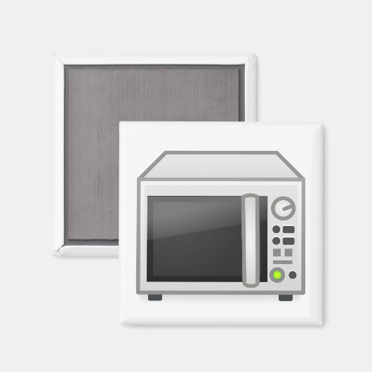 マイクロ波 マグネット (正面/裏面)