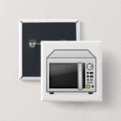 マイクロ波 缶バッジ (正面&裏面)