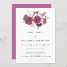 マイクロ結婚ズブルゴーニュ花模様バラピンク