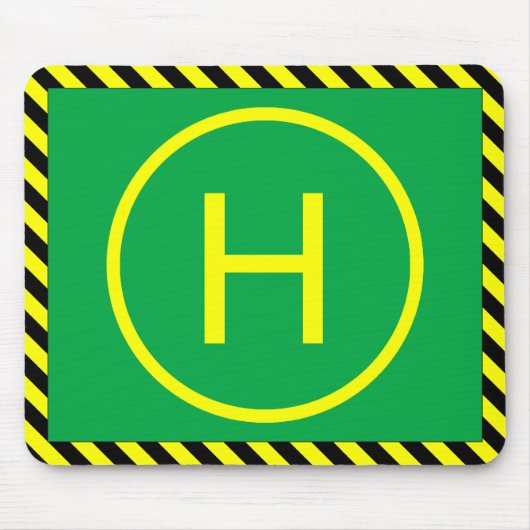 マイクロHeliのランディングパッド マウスパッド (正面)