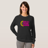 マイクロPreemie Nicu新しい母ひまわり早産Bir Tシャツ (正面フル)