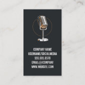 マイクヴィンテージイラストレーション 名刺 (裏面)