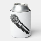 マイクヴィンテージ木版刻印スタイル 缶クーラー (缶正面)