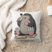 マイク付きモグラ クッション (ブランケット)