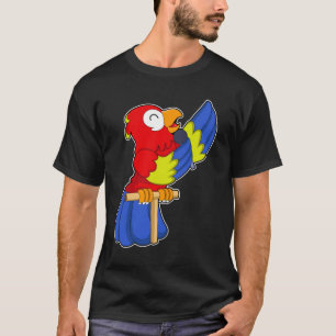 マイク付き歌手としてオウム Tシャツ