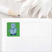 マイク差出人住所ラベル ラベル (インサイチュ)