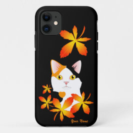 マイク日本のなBobtail猫愛場合 iPhone 11 ケース