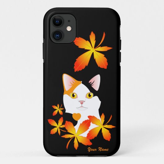 マイク日本のなBobtail猫愛場合 Case-Mate iPhoneケース (裏面)