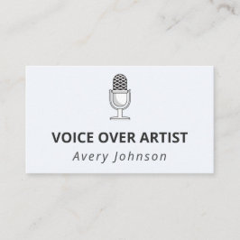 マイク録音装置クラシックエレガント装置 名刺