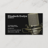 マイク音声音声 名刺 (裏面)