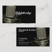 マイク音声音声 名刺 (正面/裏面)