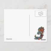 マイク音楽VIPデジタルコラージュを開く ポストカード (裏面)