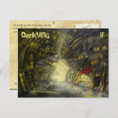 マイク・ウィンターバウアーによるDarkVilleポストカード ポストカード (正面/裏面)