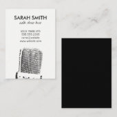 マイク/エンターテイメント 名刺 (正面/裏面)