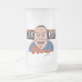 マイク・カラ・ヒア・マグ フロストグラスビールジョッキ