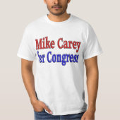 マイク・キャリー議員 Tシャツ (正面)