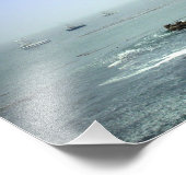 マイク・シースケープ フォトプリント            (角)