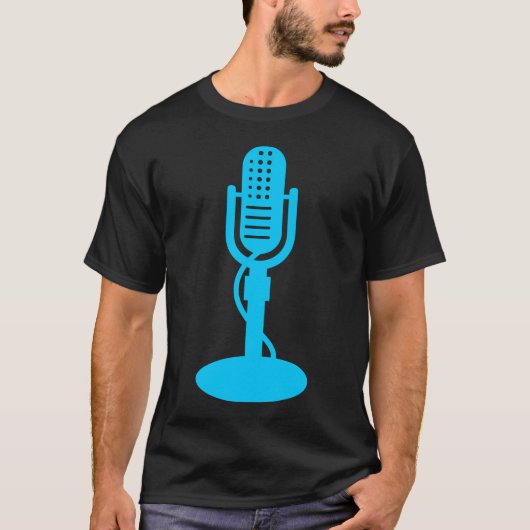 マイク – スカイブルー Tシャツ (正面)