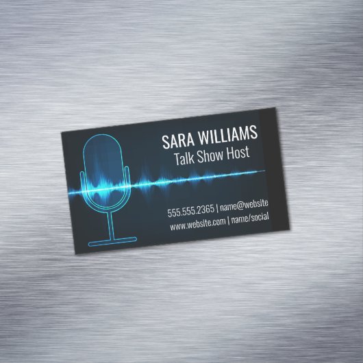 マイク |デジタル音波 マグネット名刺 (インサイチュ)