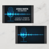 マイク |デジタル音波 名刺 (正面/裏面)