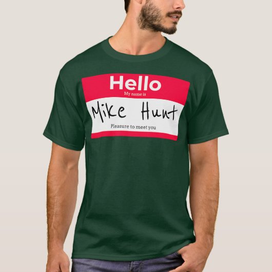 マイク・ハント Tシャツ (正面)