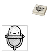 マイク ラバースタンプ (押印)