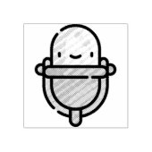 マイク ラバースタンプ (インプリント)