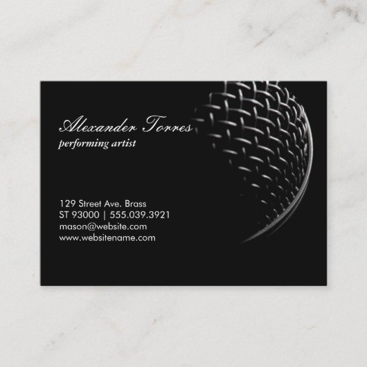 マイク 名刺 (正面)