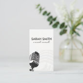 マイク 名刺 (スタンド正面)