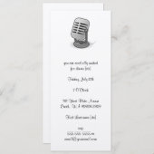 マイク 招待状 (正面/裏面)