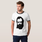 マイク"顔" DJの叔父さん Tシャツ (正面フル)