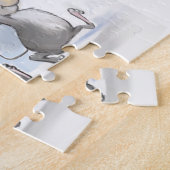 マイク&Macがチーズパズルを取り込む ジグソーパズル (側面)