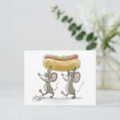 マイク&Macのピクニックポストカード ポストカード (スタンド正面)