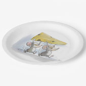 マイク&Macインザチーズ紙プレート ペーパープレート (アングル)