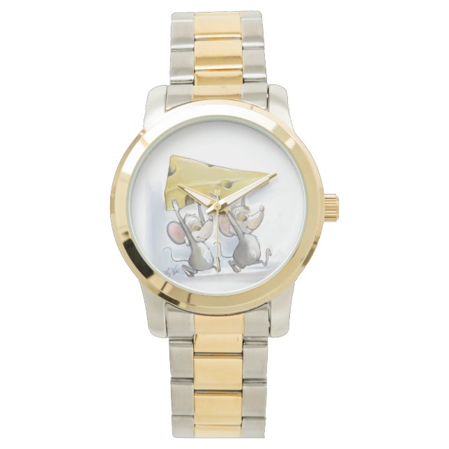 マイク&Macチーズ時計を持ち込む 腕時計 (正面)