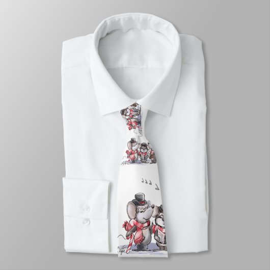 マイク、Mac、萌えタイで歌う ネクタイ (タイ)