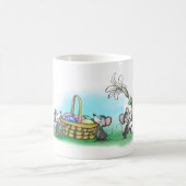 マイク・Mac・萌のハッピーイースター コーヒーマグカップ (中央)