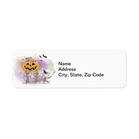 マイク・Mac・萌のハッピーハローウィン ラベル (正面)