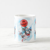 マイク・Mac・萌のハッピーバースデーお祝い コーヒーマグカップ (中央)