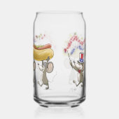 マイク・Mac・萌の幸せ7月4日 ガラス缶 (右)