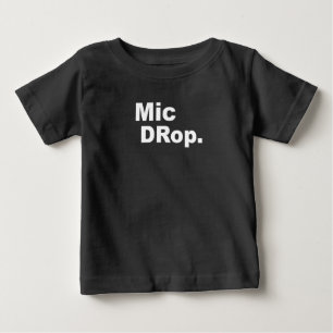 マイクDRop一致ファミリセット ベビーTシャツ