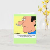 マイクSeddon著元およびユーモアのあるな挨拶状 カード (黄色い花)