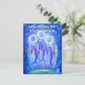 マイクWinterbauer著知識のイルカ ポストカード (スタンド正面)