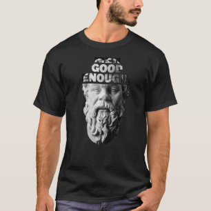 マイグッド十分な哲学者の皮肉な平凡さ Tシャツ