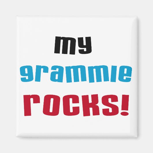 マイグラミーRocks Tシャツとギフト マグネット (正面)